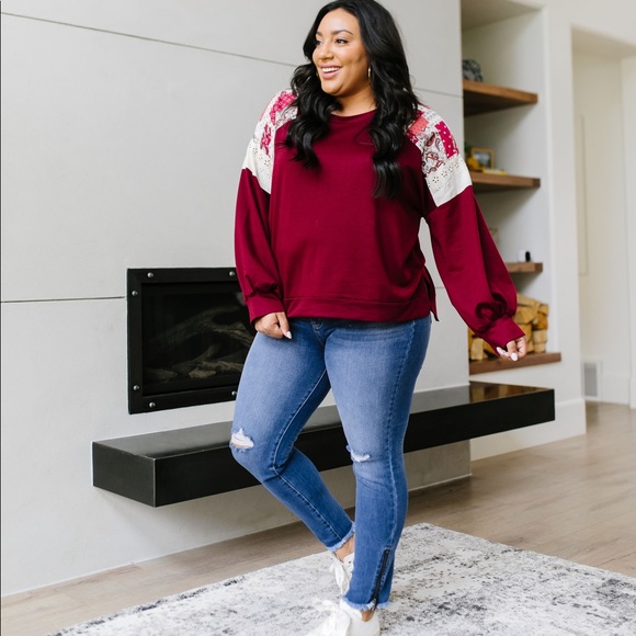 Sweet Nothings Floral Patch Top - Picture 5 of 8